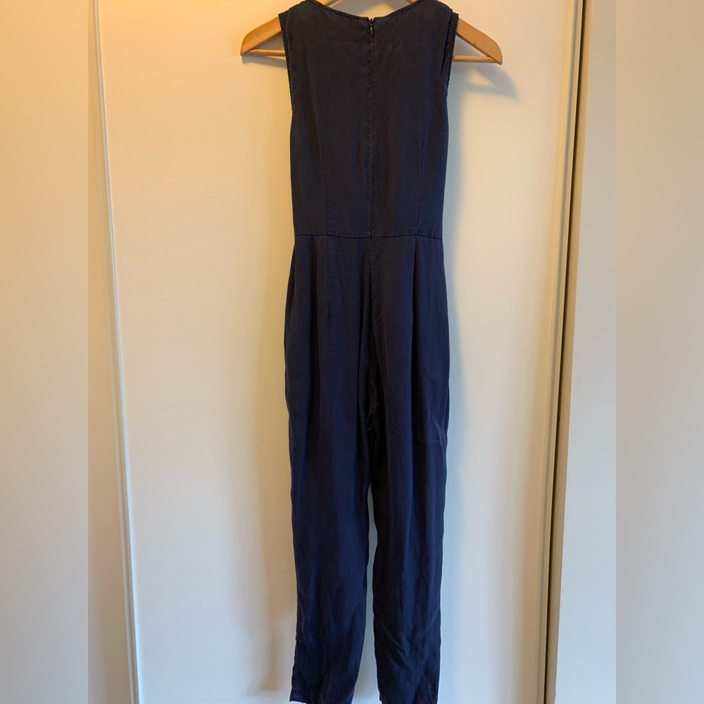 Navy Romper - Picture 2 of 2